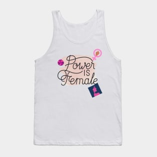 Power is Female Tank Top